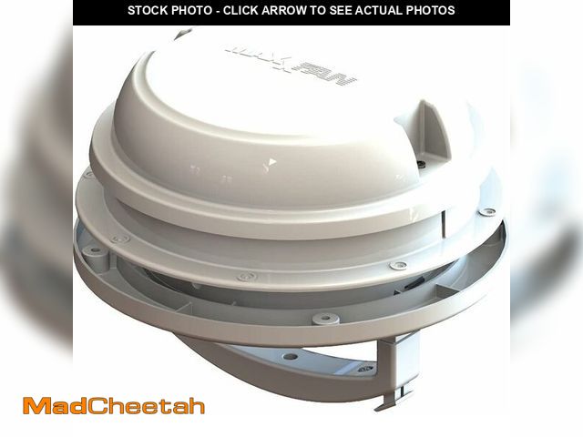 Lot 74-13040500 - MAXXAIR Maxxfan Dome 6" Round 12V Ventilation Fan - Compact Solution for Rooftop or Sidewall Ventila...