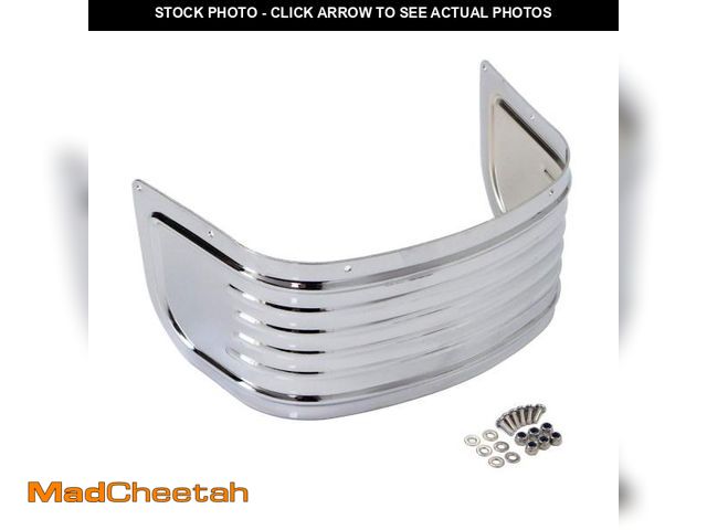 Lot 74-12214380 - Chrome Front Fender Skirt Trim for Harley Touring Ultra Classic Electra Glide Street Road King Tri G...