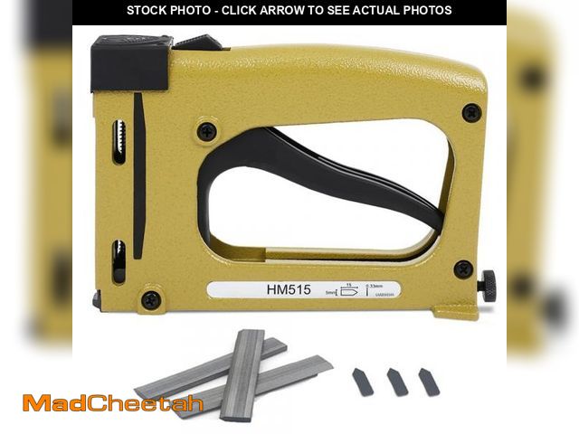 Lot 74-12436811 - GYKLE Point Driver Framing Tool, Flexible Point Gun Tacker, Lightweight Metal Picture Framing Tool w...
