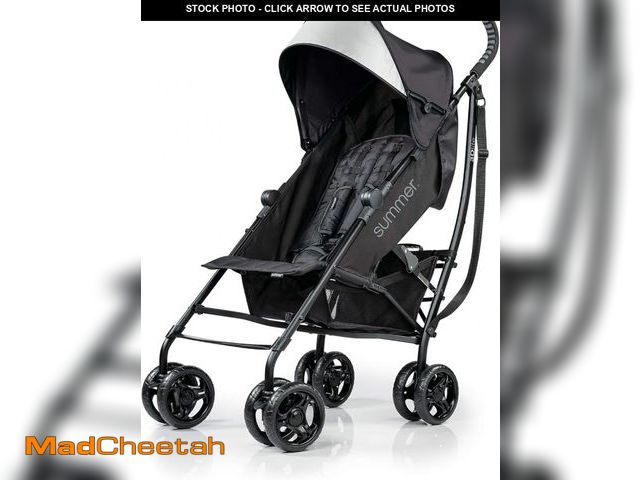 Lot 74-12096514 - Summer Infant Ingenuity 3Dlite Convenience Stroller,Jet Black-Lightweight Stroller with Aluminum Fra...
