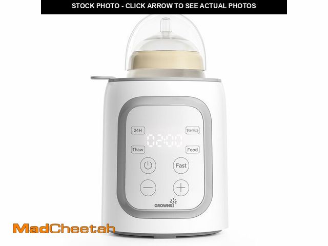 Lot 74-14295301 - Bottle Warmer, Grownsy 8-in-1 Fast Baby Bottle Warmer with Timer, Safe for Breastmilk Nutrients, Acc...