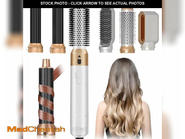 Lot 74-13950334 - Hair Dryer Brush 5 in 1, Negative Ion Blow Dryer Brush Set - 110,000 RPM High -Speed Hot Air Brush A...