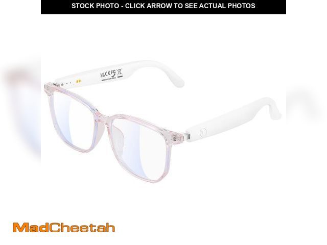 Lot 74-12114151 - Enzemit Bluetooth Anti-Blue Light Glasses, Smart Bluetooth Glasses for Women,Voice Control,Open Ear ...