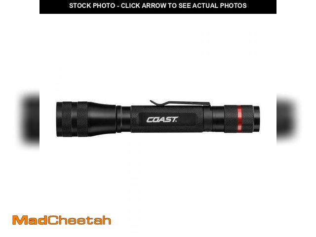 Lot 74-12350897 - Coast G36 465 Lumens Alkaline Battery Dual Power LED Handheld Flashlight - UNUSED