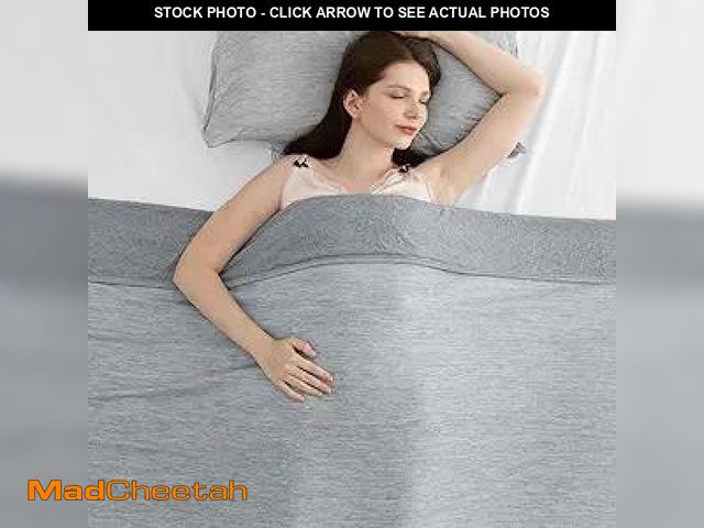 Lot 74-12125472 - Elegear Revolutionary Cooling Blanket Twin, Absorbs Heat to Keep Body Cool for Night Sweats, Arc-Chi...