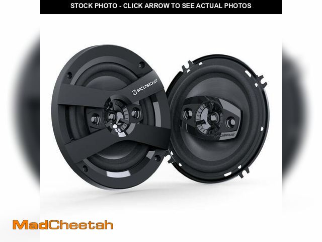 Lot 74-12556452 - Scosche 6.5" 4-Way Car Audio Speaker Pair â 200W Peak Power â Precision HD Sound, HD6504A-WM1SD ...