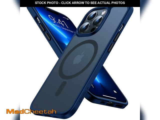 Lot 74-12443392 - TORRAS Stronger Magnetic for iPhone 14 Pro Case, 12 FT Military Grade Drop Tested, Compatible with M...