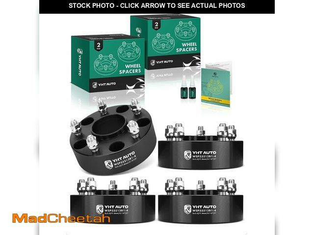 Lot 74-13710886 - YHTAUTO 5x5.5 Hub Centric Wheel Spacers 2 inch Compatible with Chrysler, Dodge, Mitsubishi, Ram Mode...