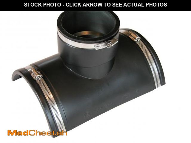 Lot 74-12306499 - Fernco PTST-4 Flexible PVC Tap Saddle for Lateral Sewer Municipal Main Line Connections - USED