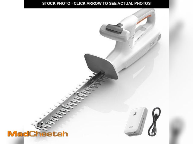 Lot 74-12490041 - Litheli 20V 16'' Cordless Hedge Trimmer, Lightweight, With 2.5Ah Portable Battery, for Bush &amp; Sh...