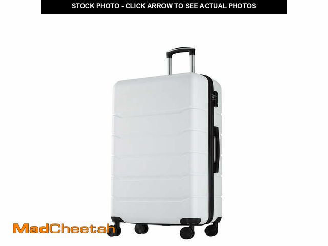 Lot 74-12850104 - edx Hardside Carry on Luggage with Spinner Wheels, Hard Shell ABS Suitcase, 20-Inch Lightweight Expa...