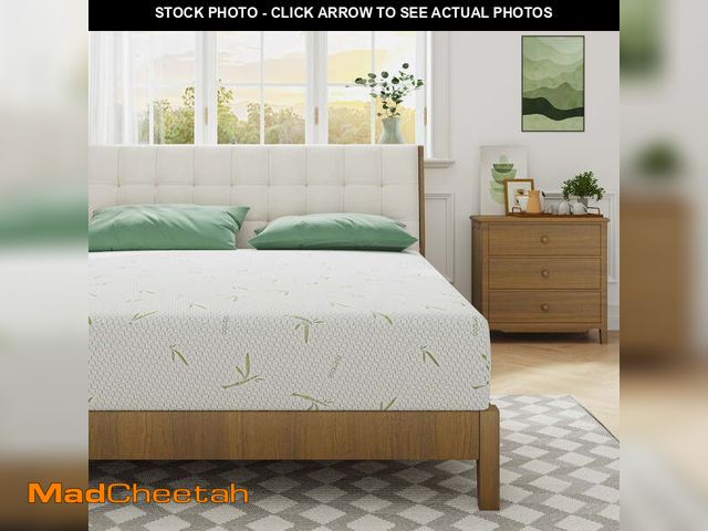 Lot 74-14352363 - Arctus Twin Mattress, 8 inch Gel Memory Foam Mattress in a Box, Medium - UNUSED