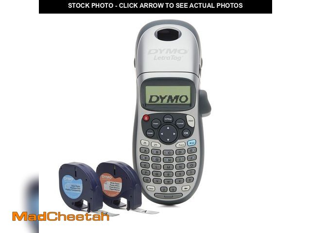 Lot 74-14425588 - DYMO LetraTag 100H Plus Handheld Label Maker - for Office or Home Organization - UNUSED
