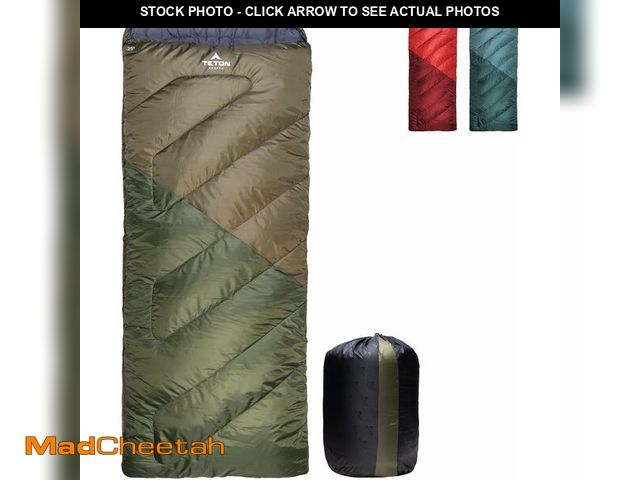 Lot 74-12664717 - Teton Sports Celsius Regular 20F Degree Sleeping Bag - All-Weather Sleeping Bag for Adults and Kids ...