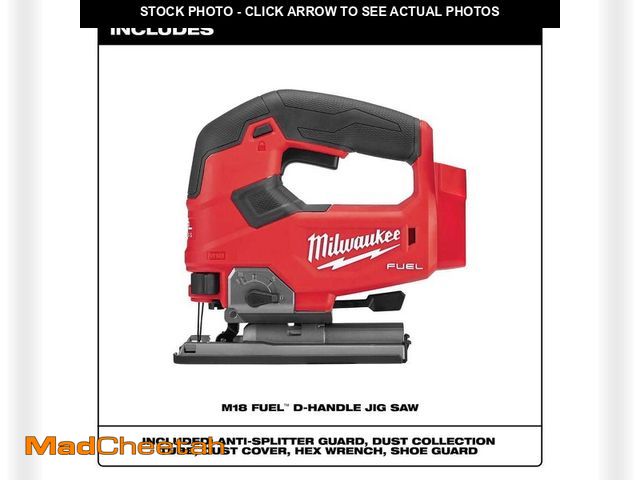 Lot 74-12793441 - Milwaukee M18 FUEL 18V Lithium-Ion Brushless Cordless Jig Saw (Tool-Only) - USED