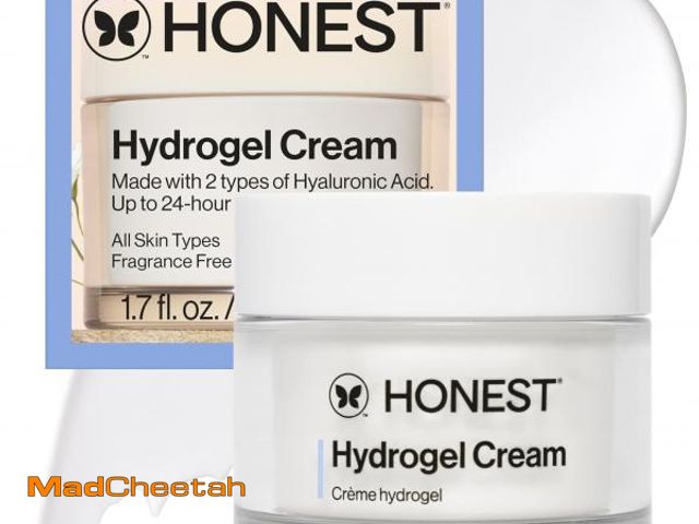 Lot 74-12216705 - Honest Beauty Hydrogel Cream with Hyaluronic Acid | Lightweight, Moisturizing Water Cream | Gentle f...
