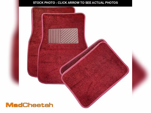 Lot 74-14050878 - MUQIDA 4PCS Car Floor Mats, Anti-Slip Waterproof Car Carpets with Safety Heel Pad, Heavy Duty Floor ...