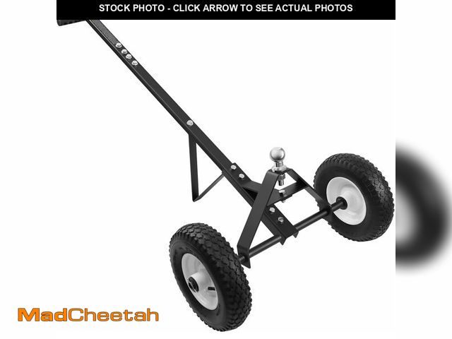 Lot 74-13697176 - Trailer Dolly, 600LBS Capacity, 1-7/8" Hitch Ball with 12" Solid Tires, Trailer Mover Dolly for Movi...