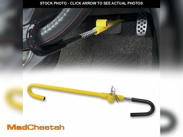 Lot 74-14268961 - KAYCENTOP Car Steering Wheel to Brake Pedal Lock Auto Security Product Anti-Theft Lock Device Bright...