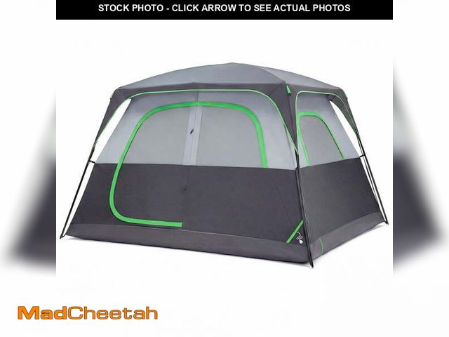 Lot 74-14309611 - EDX 6 Person Waterproof &amp; Windproof Family Camping Tent with Large Interior, Easy Setup Cabin Te...