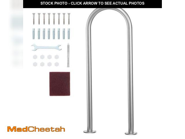 Lot 74-14344418 - VEVOR Pool Handrail, 36 x 13 in. Pool Railing, Aluminum Swimming Pool Railing for Above Ground Pool ...