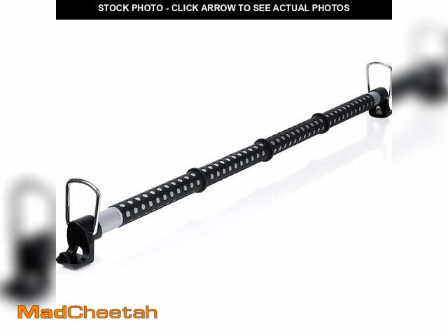 Lot 74-12669724 - Zone Tech Expandable Car Hanger Garment Rack Travel Bar, 34â to 62â Black - USED