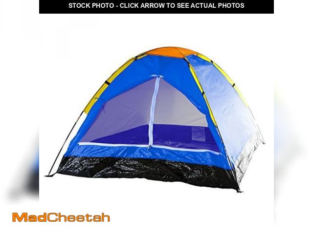 Lot 74-12365695 - 2 Person Camping Tent with Rain Fly and Carrying Bag - Lightweight Outdoor Tent for Backpacking, Hik...