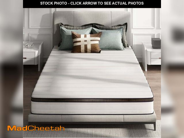 Lot 74-12550263 - 10" Hybrid Mattress,Z-HOM Full Size Mattresses in a Box Medium Firm Cool Comfort Pocket Spring - UNU...