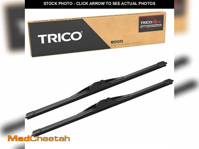 Lot 74-13710697 - TRICO Signal Premium Silicone 22Ã¢â¬Â + 22Ã¢â¬Â Automotive Replacement Windshield Wipers Beam Bl...