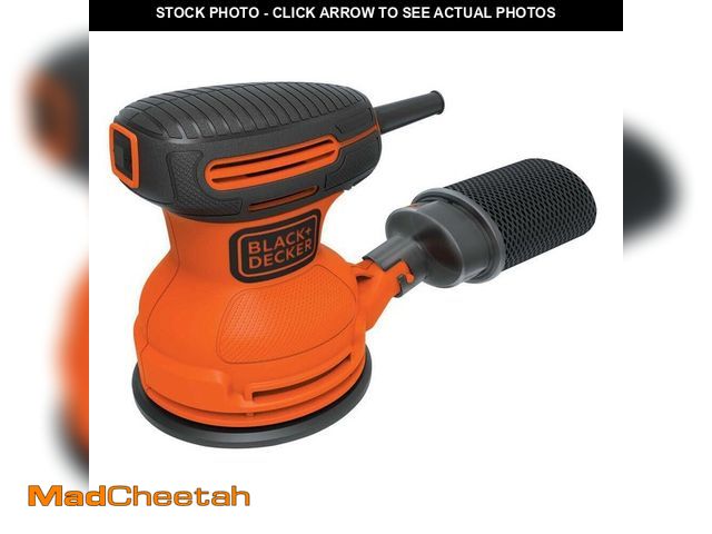 Lot 74-14609689 - BLACK+DECKER 5 in. Random Orbital Sander Disc Corded BDERO100 - UNUSED