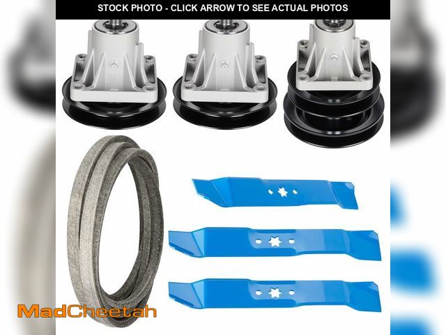 Lot 74-14056383 - Aeagle 46" Deck Rebuild Kit for MTD LT-4600H LT-546G Toro LX460 LX465 LX466, Including 3 Spindles 91...