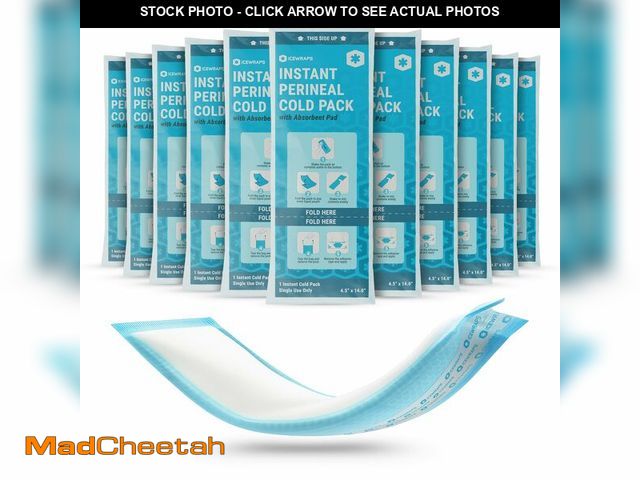 Lot 74-12973416 - ICEWRAPS Instant Postpartum Cold Pads for Women After Birth Ã¢â¬â Perineal Ice Packs for Postpart...