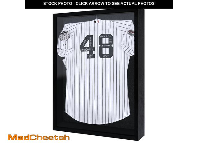 Lot 74-12778641 - ILOT Jersey Frames Display Case 22" x 28" Extra Deep 3.4" Large Shadow Box for Memorabilia Wall Moun...