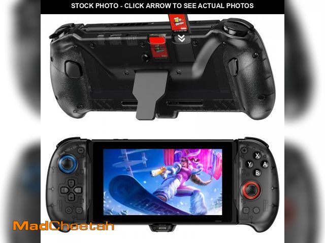 Lot 74-12051171 - NexiGo Hall Effect Gripcon with Kickstand and HDMI Out for TV Docking, Hall Sensing Joystick for Swi...