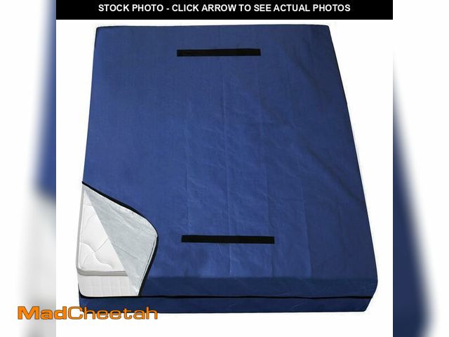 Lot 74-12703366 - Mattress Bags for Moving and Storage,Waterproof Mattress Cover for Moving with Heavy Duty Handles, S...