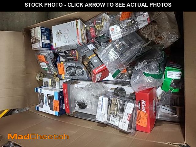Lot 74-12141209 - BOX of Miscellaneous Door Handles &amp; Hardware - Approximately: #50 - UNUSED