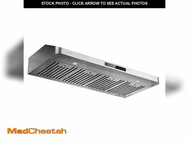 Lot 74-13119453 - VIKIO HOME Range Hood 42 Inch Under Cabinet, 980CFM Fast Venting Ducted, Kitchen Hood With 3 Speed G...