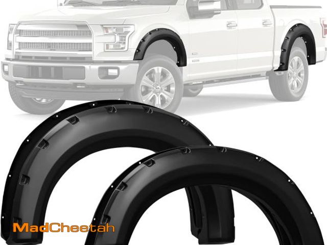 Lot 74-12211924 - YITAMOTOR Fender Flares Replacement for 2009-2014 Ford F-150 F150, Front &amp; Rear Fender Set, Smoo...