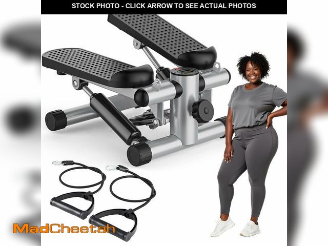Lot 74-13042323 - OLIXIS Steppers for Exercise at Home Workout Equipment, Mini Stepper Exercise Machine 300lbs, Twist ...