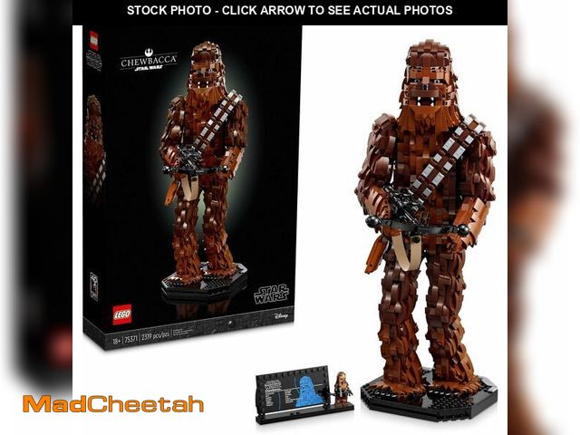 Lot 74-11915372 - LEGO Star Wars Chewbacca, Buildable Star Wars Collectible for Adults, Build and Display Chewbacca Co...
