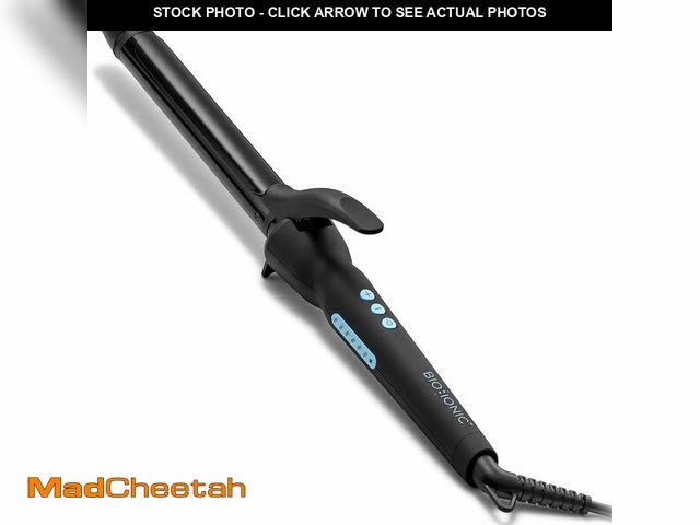 Lot 74-13801005 - Bio Ionic Long Barrel Styler, 1" Curling Iron with Moisture Heat Technology &amp; NanoIonic MX, Vers...