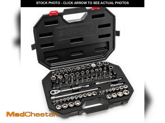 Lot 74-14245944 - Husky 3/8 in. Drive Mechanics Tool Set (70-Piece) - UNUSED
