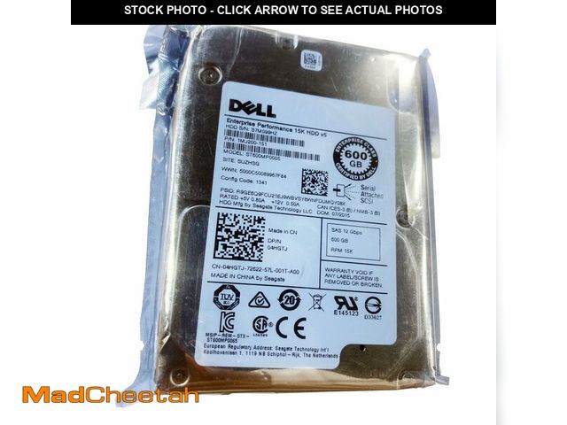 Lot 74-12969941 - BestParts 600GB 15K RPM 2.5 inch Enterprise SAS 12Gbps Hard Drive Compatible with Dell PowerEdge G13...