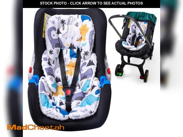 Lot 74-12052639 - THE KENKYO Infant Car Seat Insert, 2-in-1 Reversible Baby Car Seat Cushion, Carseat Head &amp; Body ...