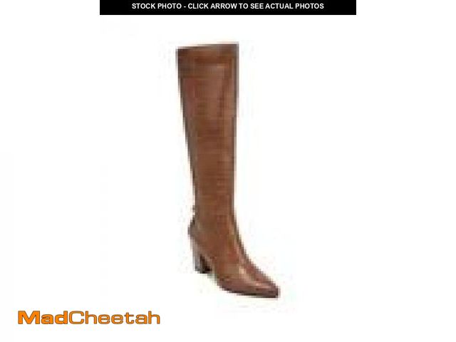 Lot 74-12151592 - LifeStride LIFE STRIDE Womens Brown Croc Buckled Flex Lightweight Stratford Boots 5.5 W WC - UNUSED