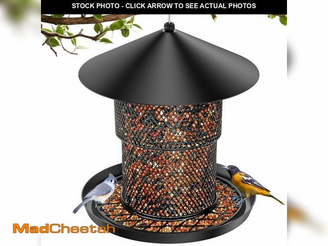 Lot 74-13543782 - HAVENATURE Bird Feeder for Outdoor Hanging, No Mess No Spill - Birdfeeder for Outdoor, Squirrel Proo...