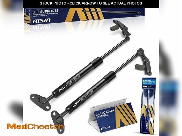 Lot 74-14347551 - AISIN AFTERMARKET GAST-01841 Set of 2 Rear Liftgate Lift Supports Shock Struts - Compatible with Toy...