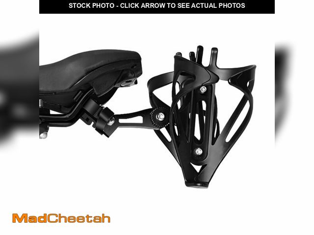 Lot 74-14154447 - VeloChampion Universal Dual Bike Water Bottle Holder | Behind Seat Triathlon &amp; Road Cycling Hydr...