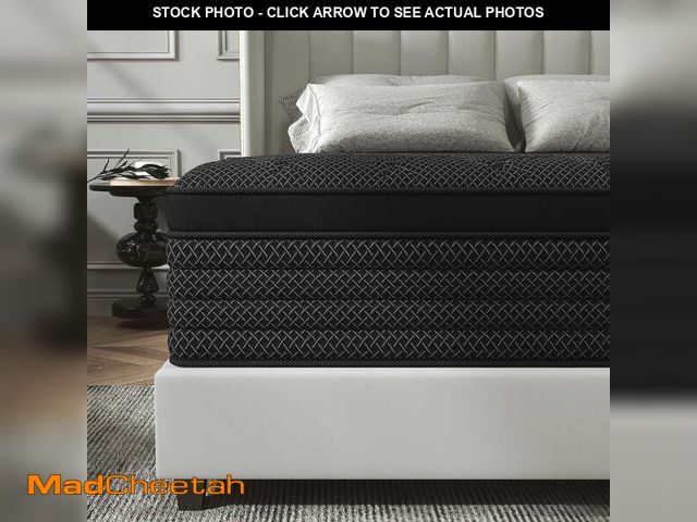 Lot 74-14351023 - Kviwasha 12 inch Full Mattress in a Box Pocket Innerspring Hybrid Mattress, CertiPUR-US Certified, F...
