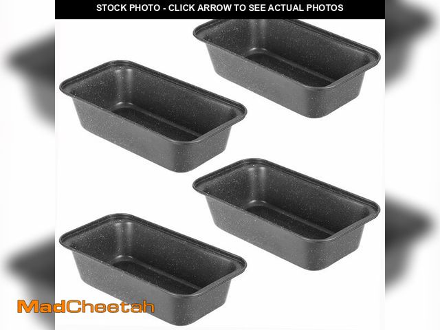 Lot 74-12718711 - Walooza 8x4 Loaf Pan - Carbon Steel Bread Baking Pans for Homemade Bread Banana Bread, Sourdough, Po...